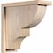 Ekena Millwork Ridgewood Smooth Corbel w/Backplate, Douglas Fir, 5 1/2"W x 14"D x 14"H COR06X14X14RID01SDF - alternate 1